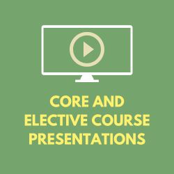 Core and Elective Course Presentations Icon