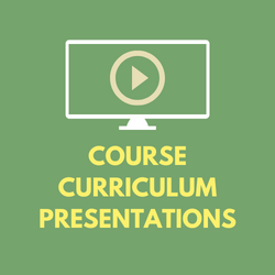 Course Curriculum Presentations